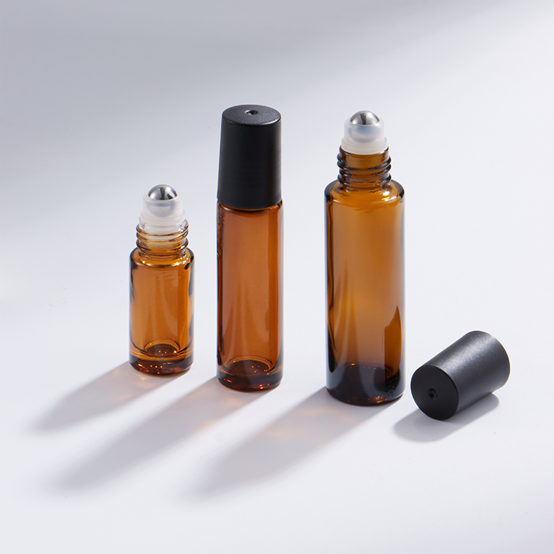 Chai thủy tinh cuộn màu hổ phách 5ml 10ml 15ml