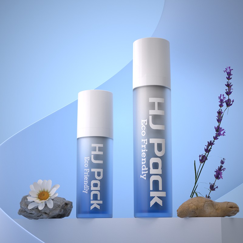 25mm 10ml 15ml Chai xoay hai vách không có không khí Bao bì mỹ phẩm